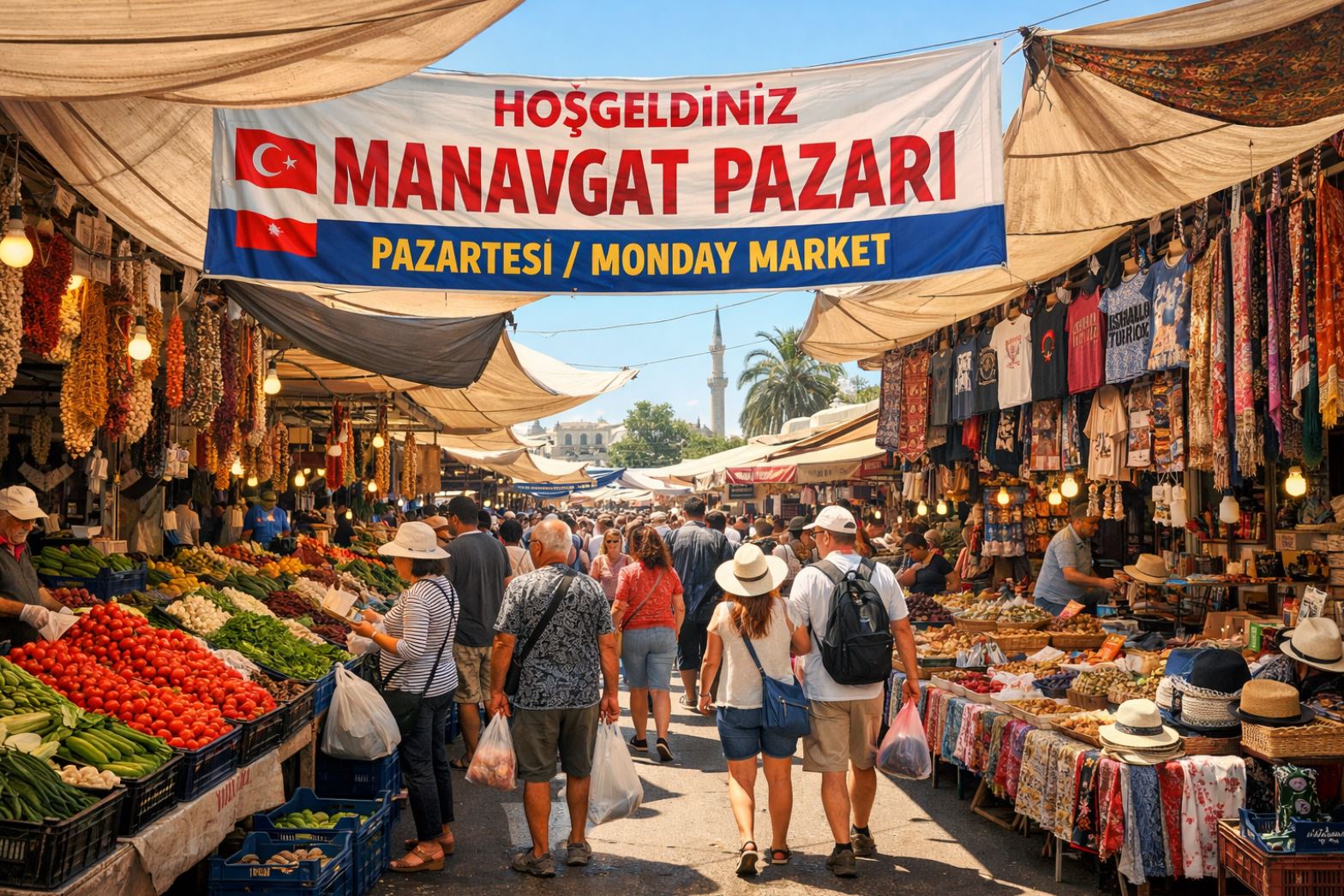 Manavgat Markt Montag: Insider-Guide für den größten Basar 2026